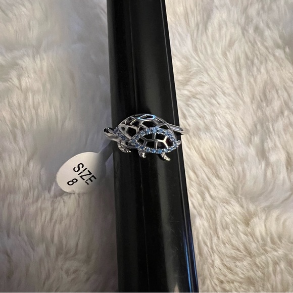 Fragrant Jewels Turtle Ring size 8 - Picture 3 of 3